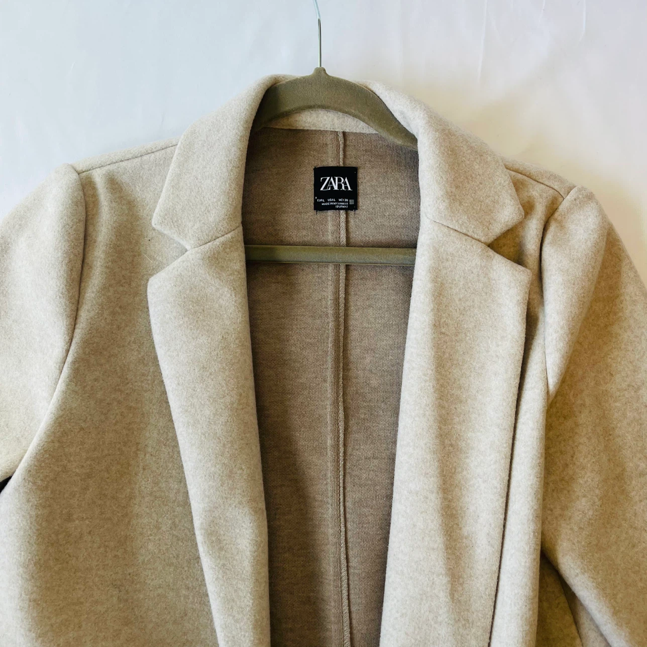 Zara Beige Coat - photo 2