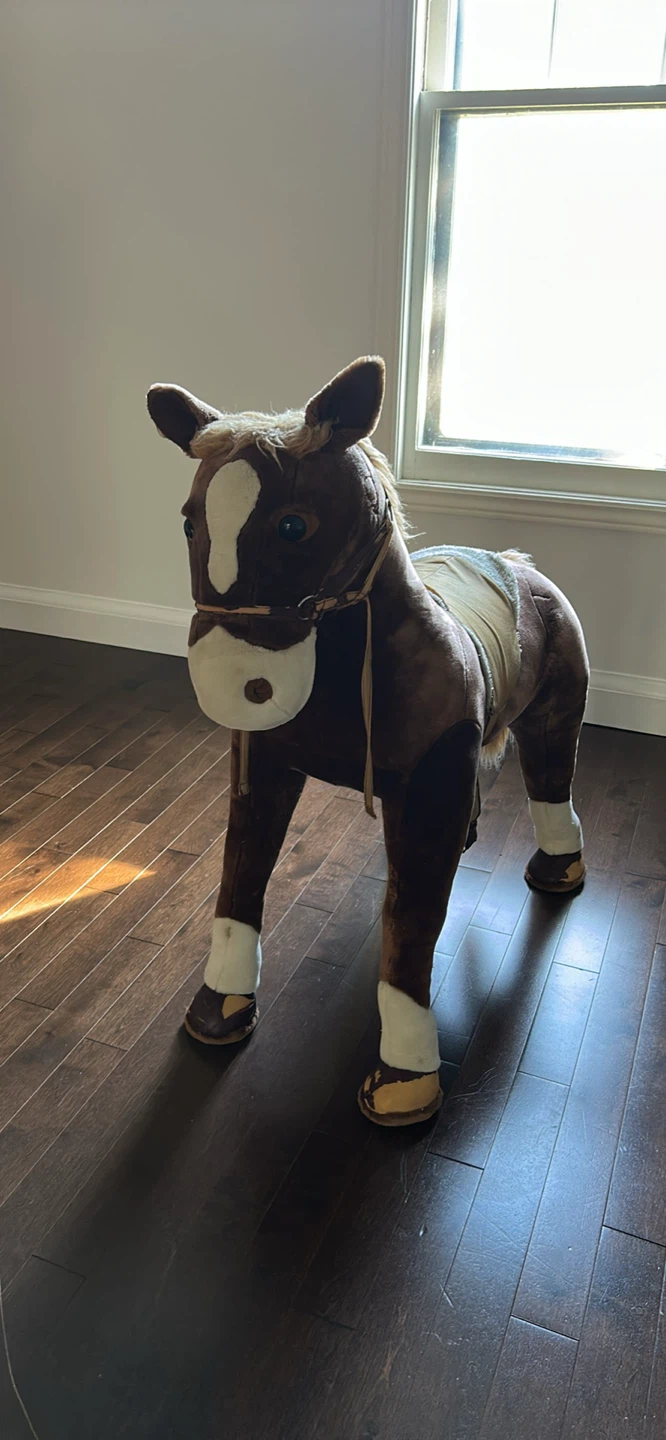 Large Plush Stuffed Horse Toy