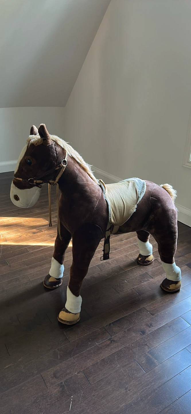 Large Plush Stuffed Horse Toy - photo 2