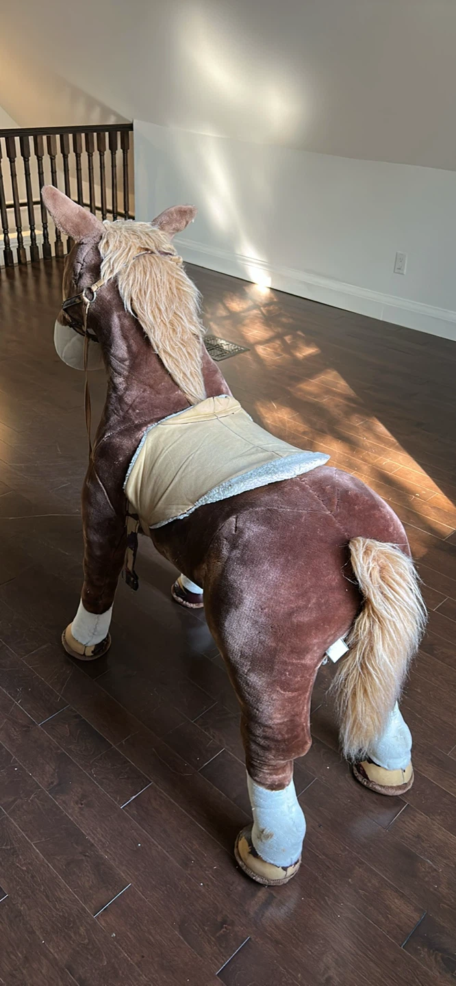 Large Plush Stuffed Horse Toy - photo 3