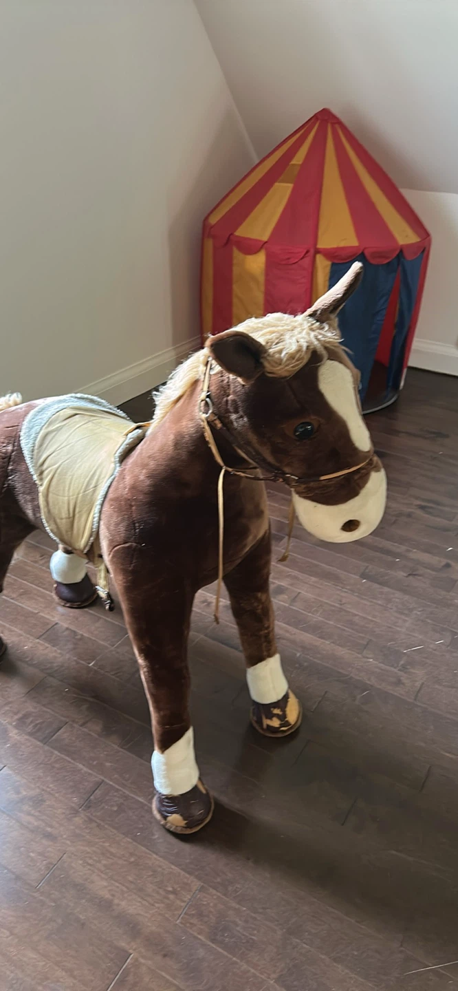 Large Plush Stuffed Horse Toy - photo 5