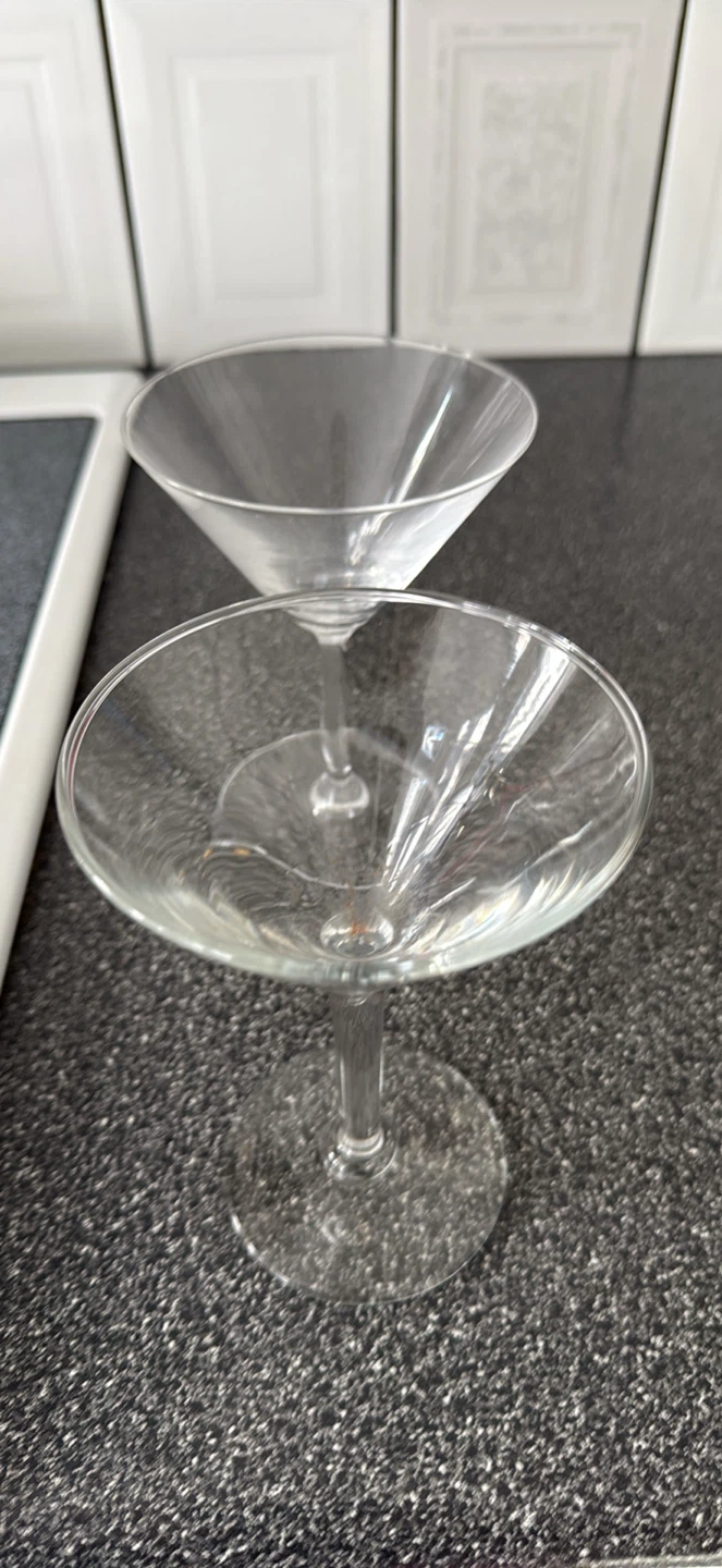 Set of 3 assorted crystal and glass stemware - photo 4