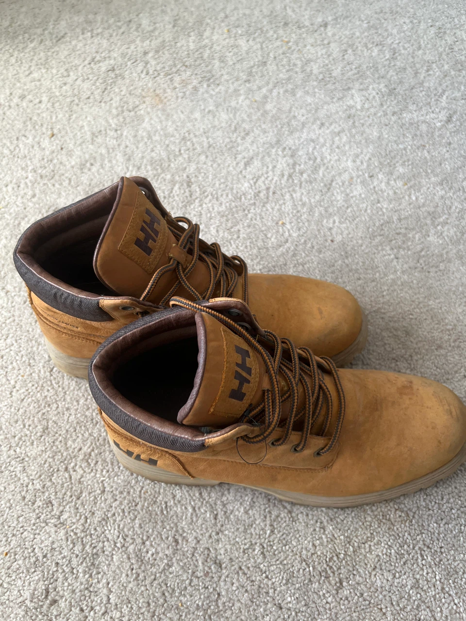 Helly Hansen Tan Leather Boots