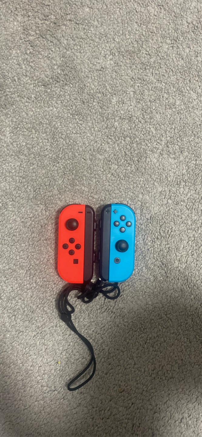 Nintendo Switch Joy-Con Controllers Neon Red and Blue