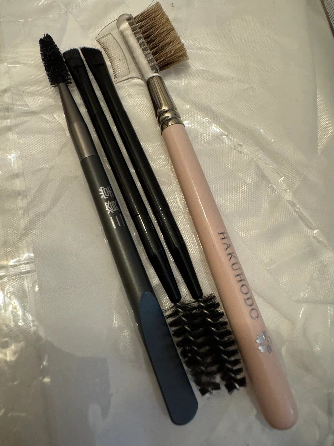 Set of 4 Eye Eyebrow Brushes - photo 4