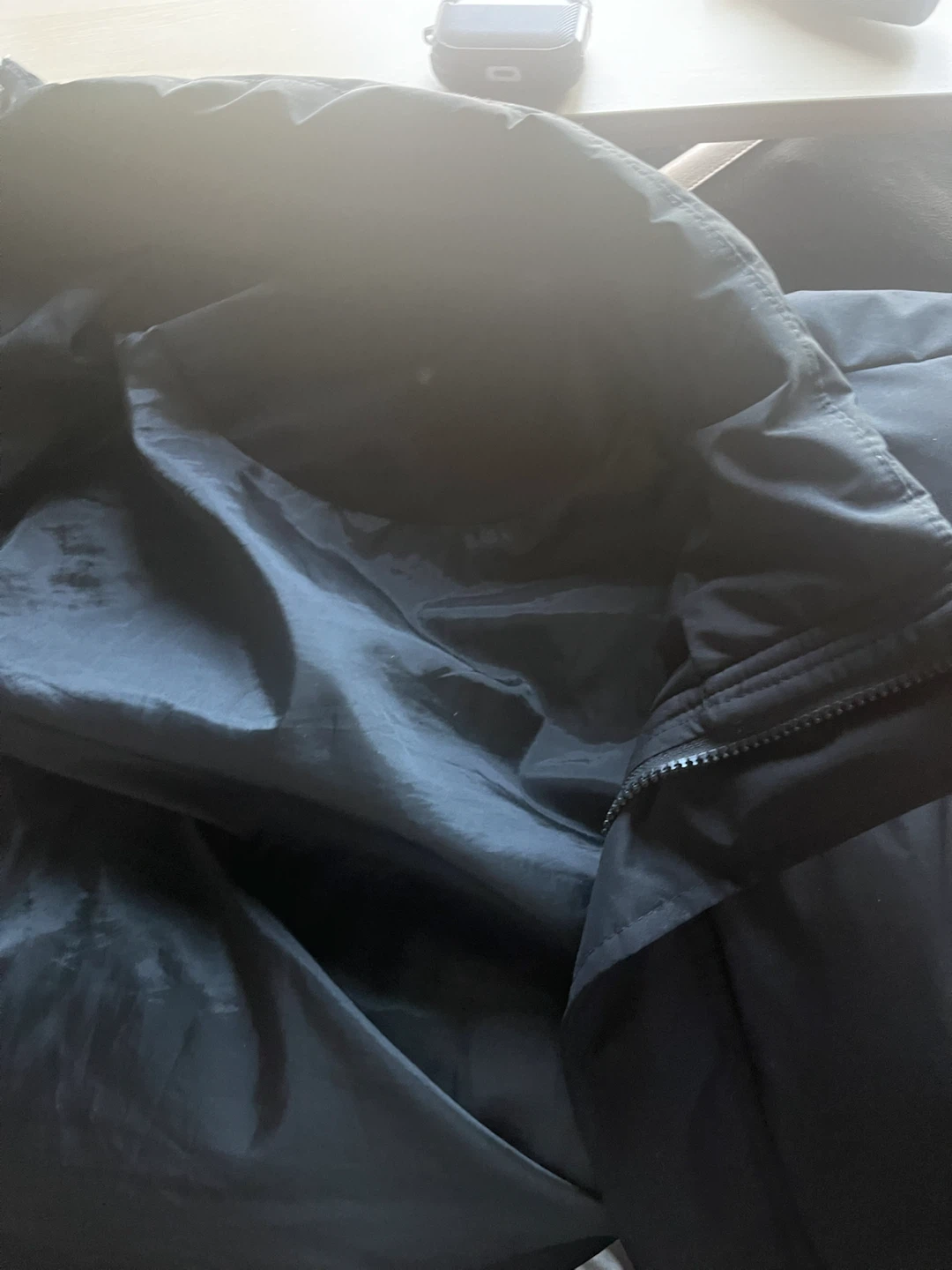 Black Winter Puffer Jacket