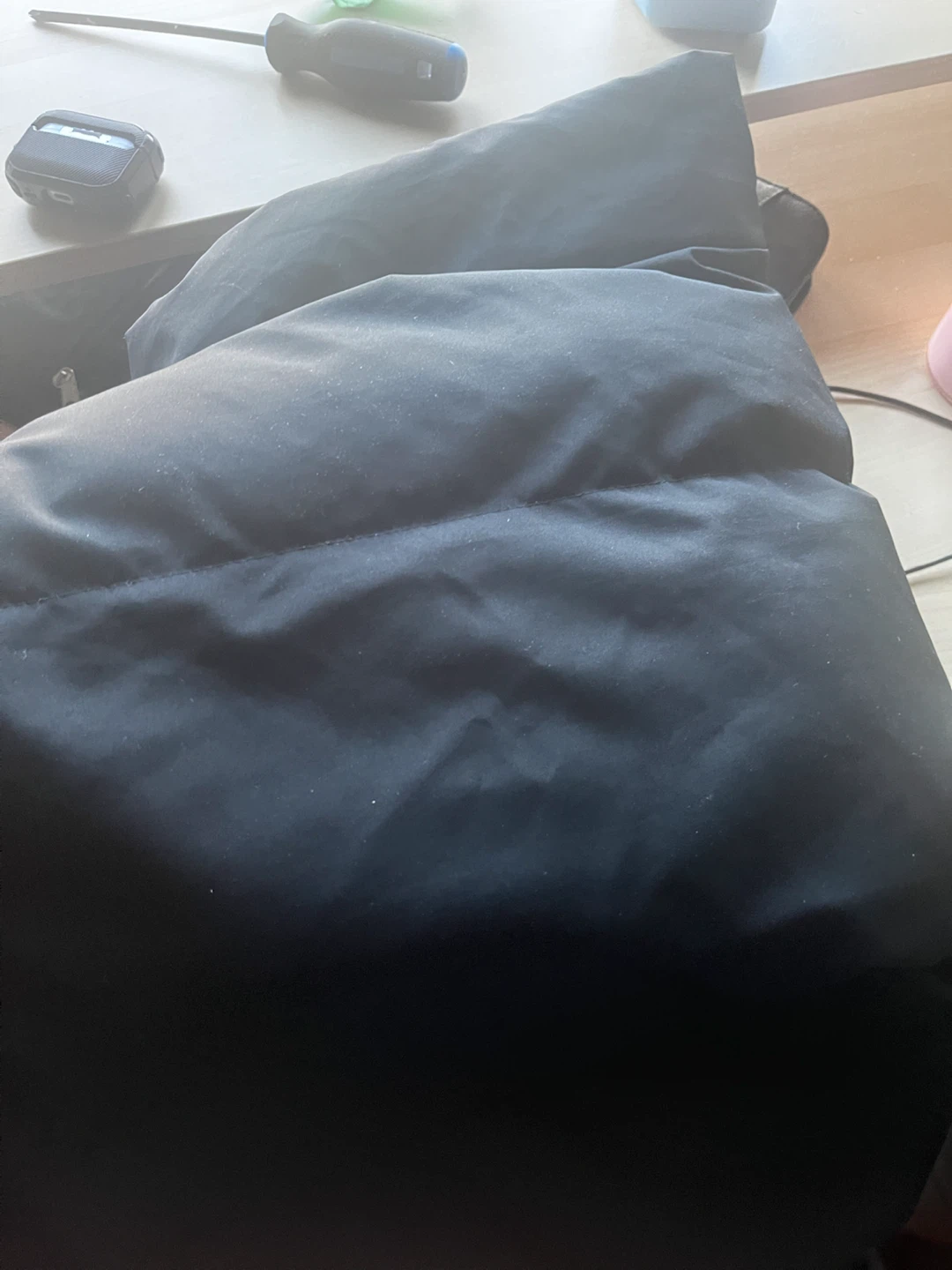 Black Winter Puffer Jacket - photo 3