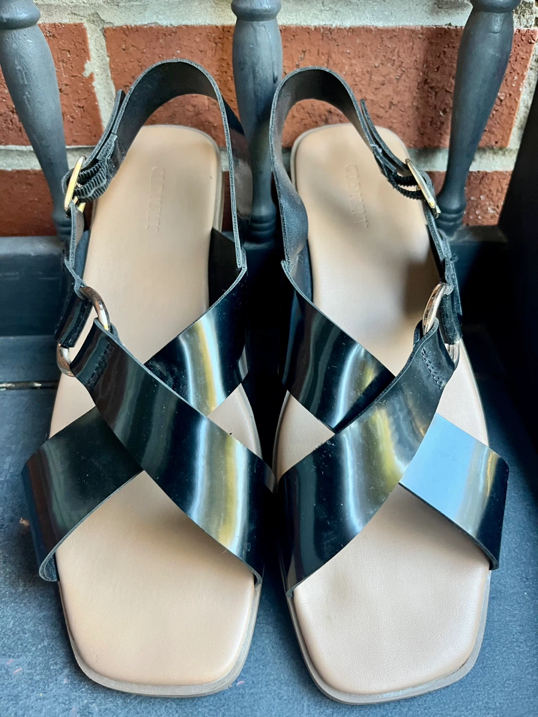 Old Navy Black Sandals