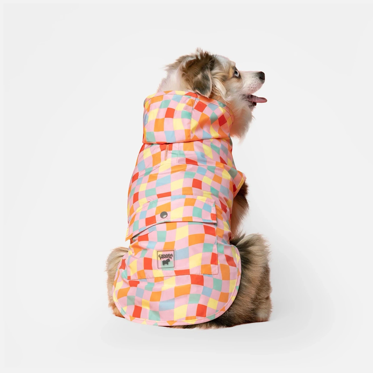 Canada Pooch Pick Me Rain Poncho Dog Raincoat