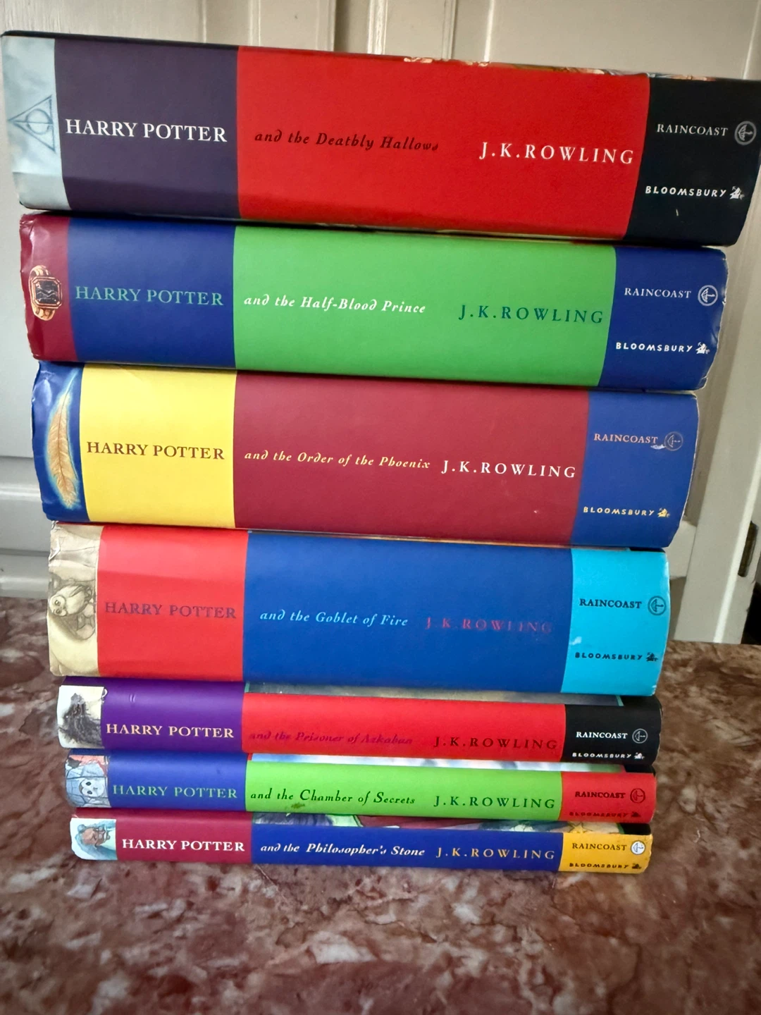 Harry Potter 7-Book Complete Set Hard Cover