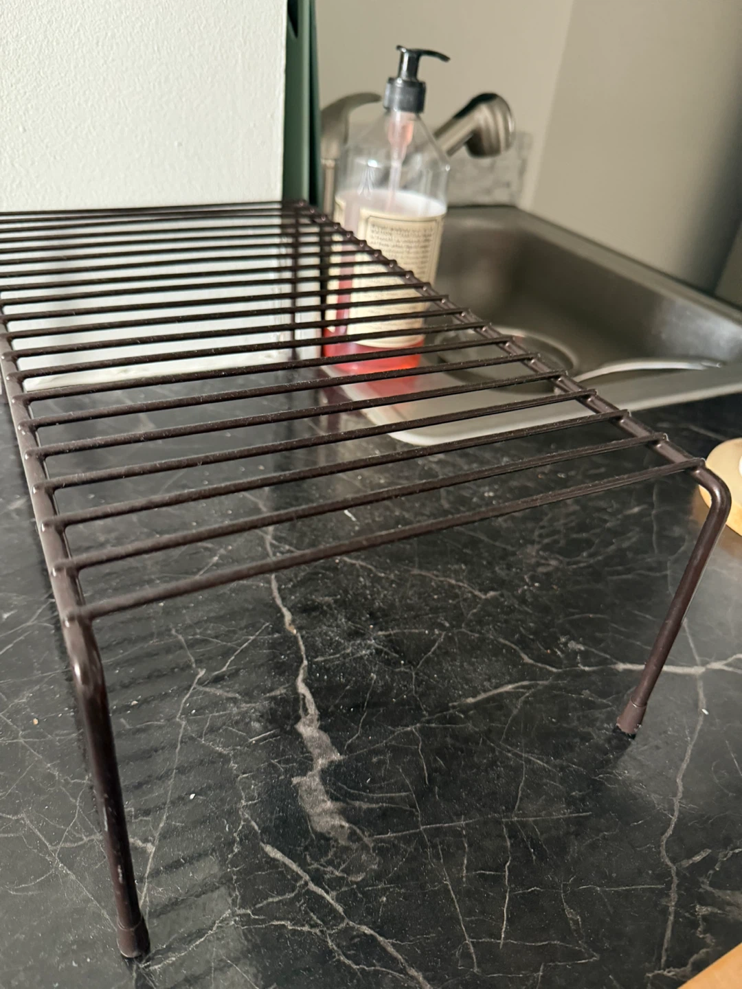 Metal Cabinet Shelf Organizer