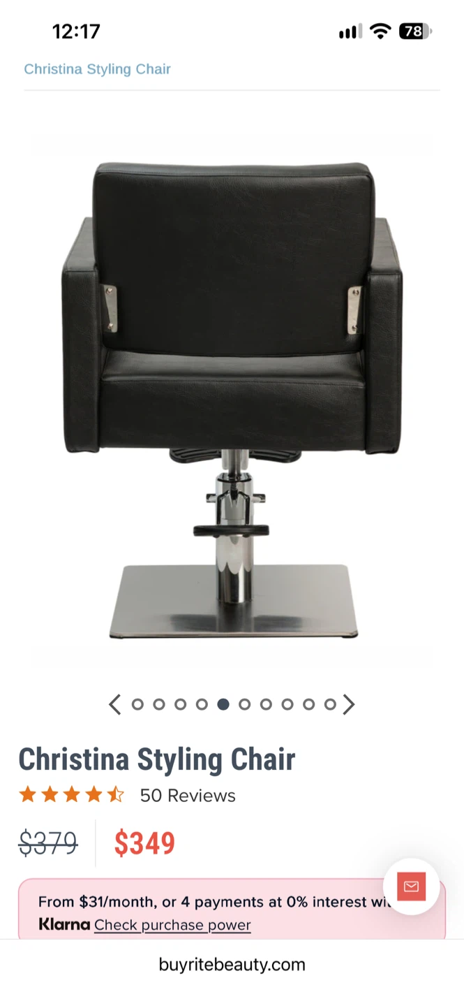 Barber Hair Beauty Styling Chair - photo 2