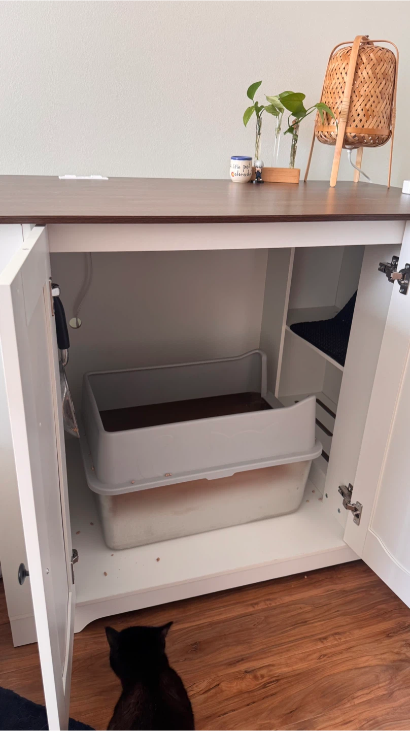 Litter Box Enclosure, Fits Litter Robot - photo 4