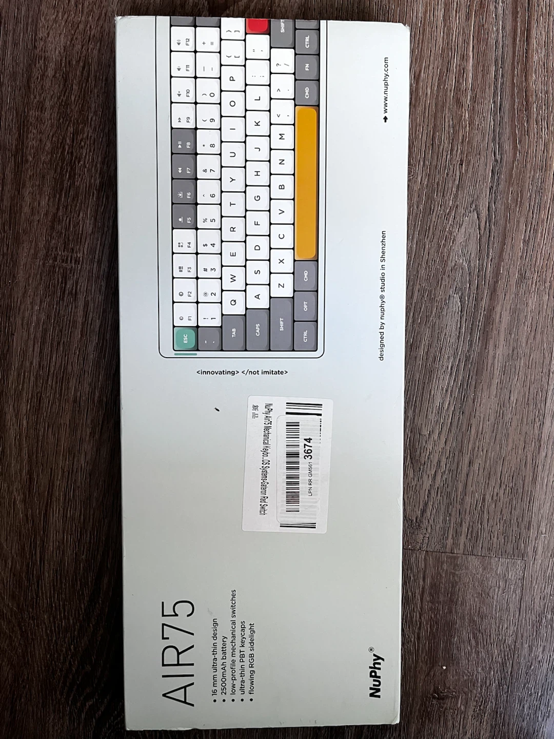 NuPhy Air75 Wireless Mechanical Keyboard