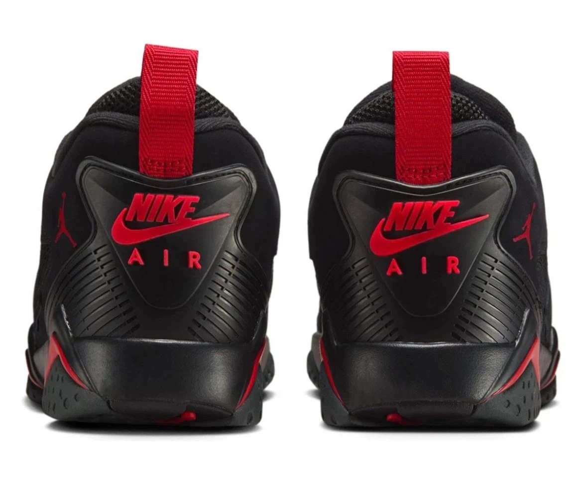 Jordan True Flight Black Red Sneakers - photo 4