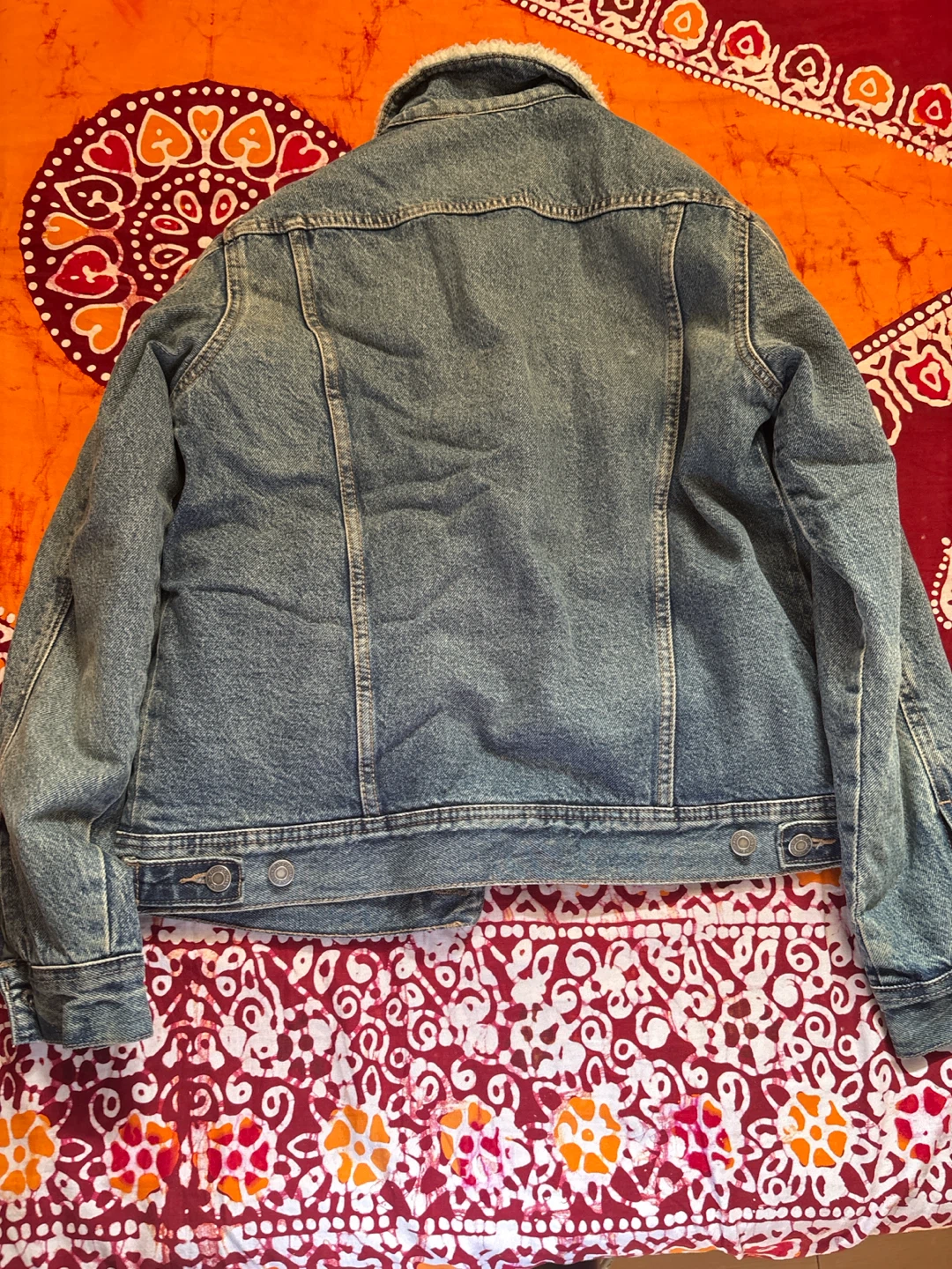 Old Navy Sherpa-Lined Denim Jacket - photo 2