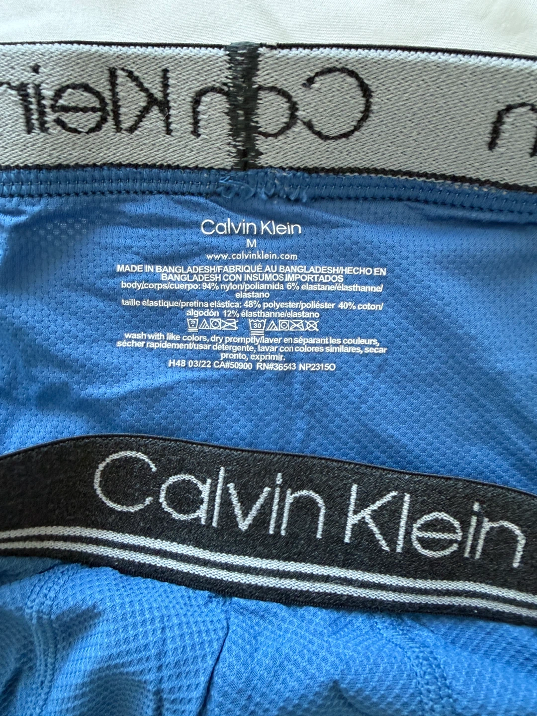 Calvin Klein Men's Boxer Briefs Blue - photo 3