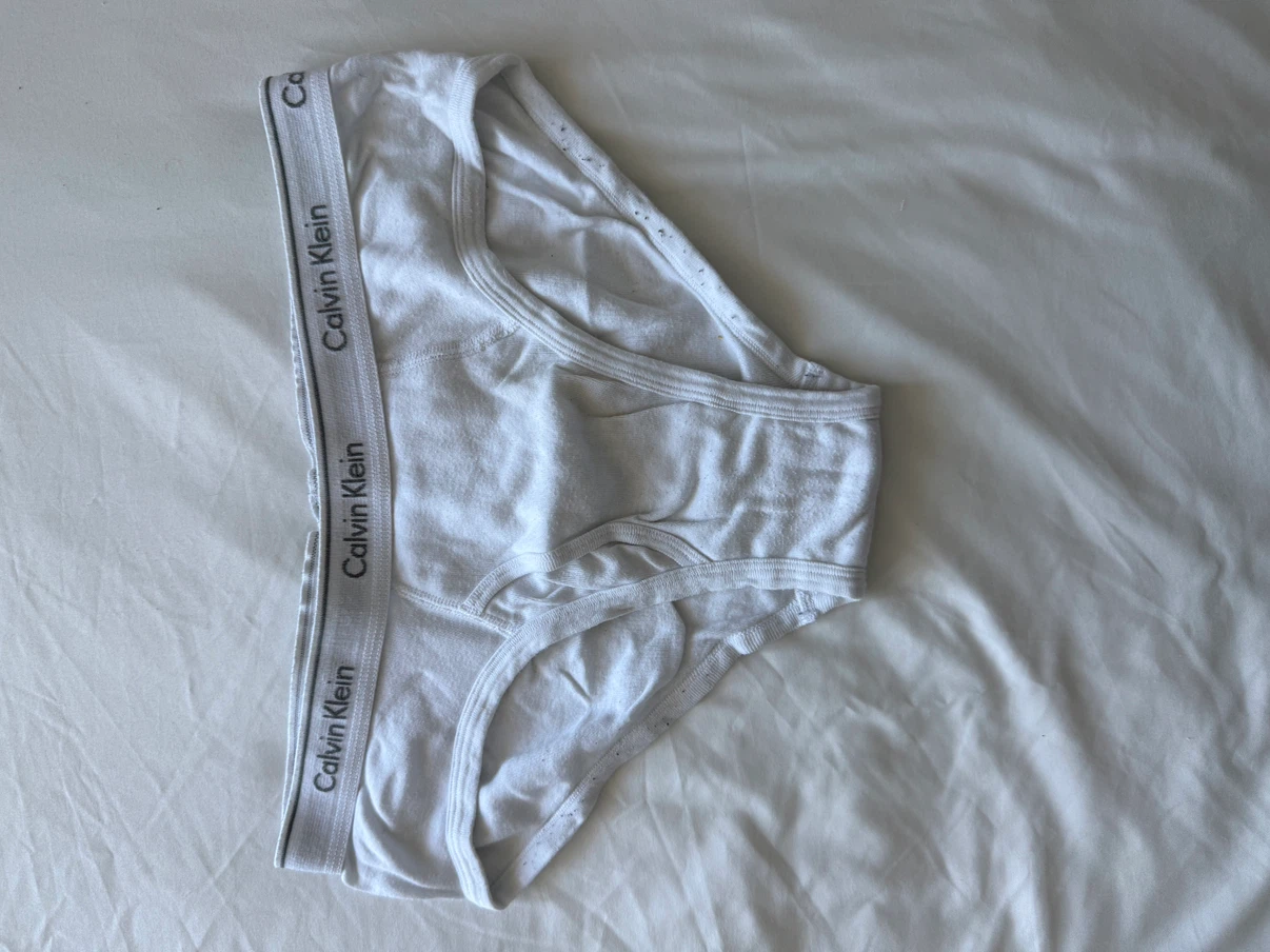 Calvin Klein Mens Briefs - White - Size M