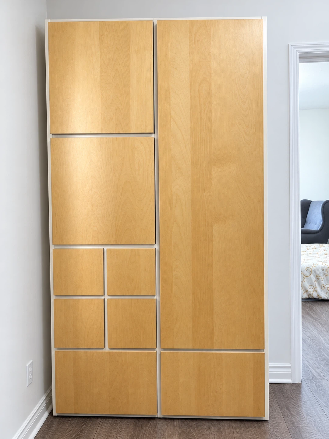 IKEA Rakke Wardrobe with Mirror