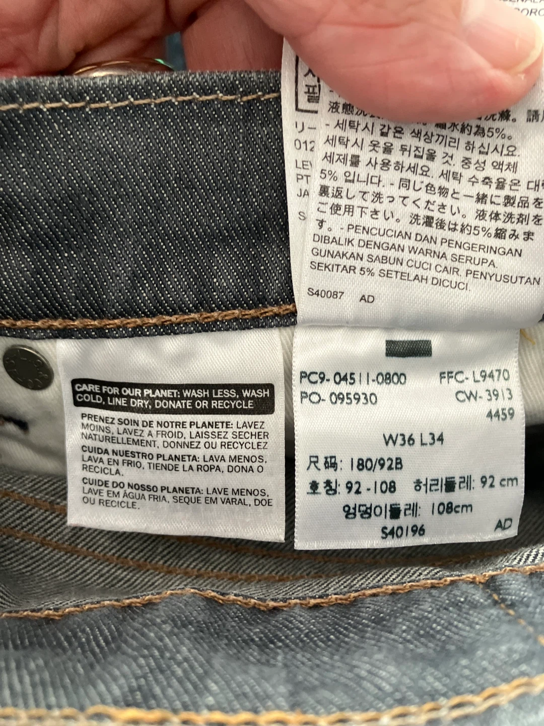 Levi's 511 Slim Fit Jeans W36 L34 - photo 4