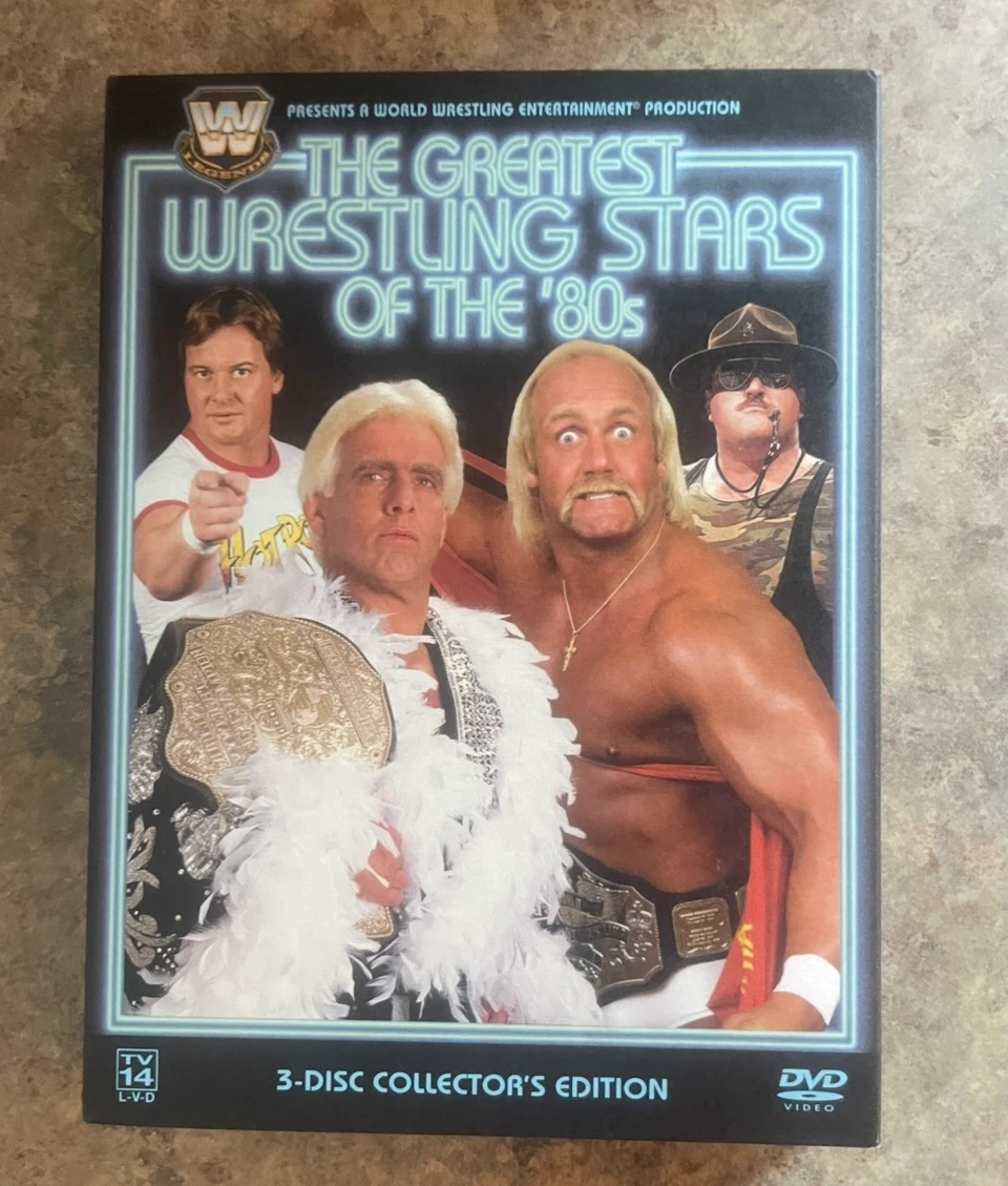 The Greatest Wrestling Stars of the '80s 3-Disc DVD Set