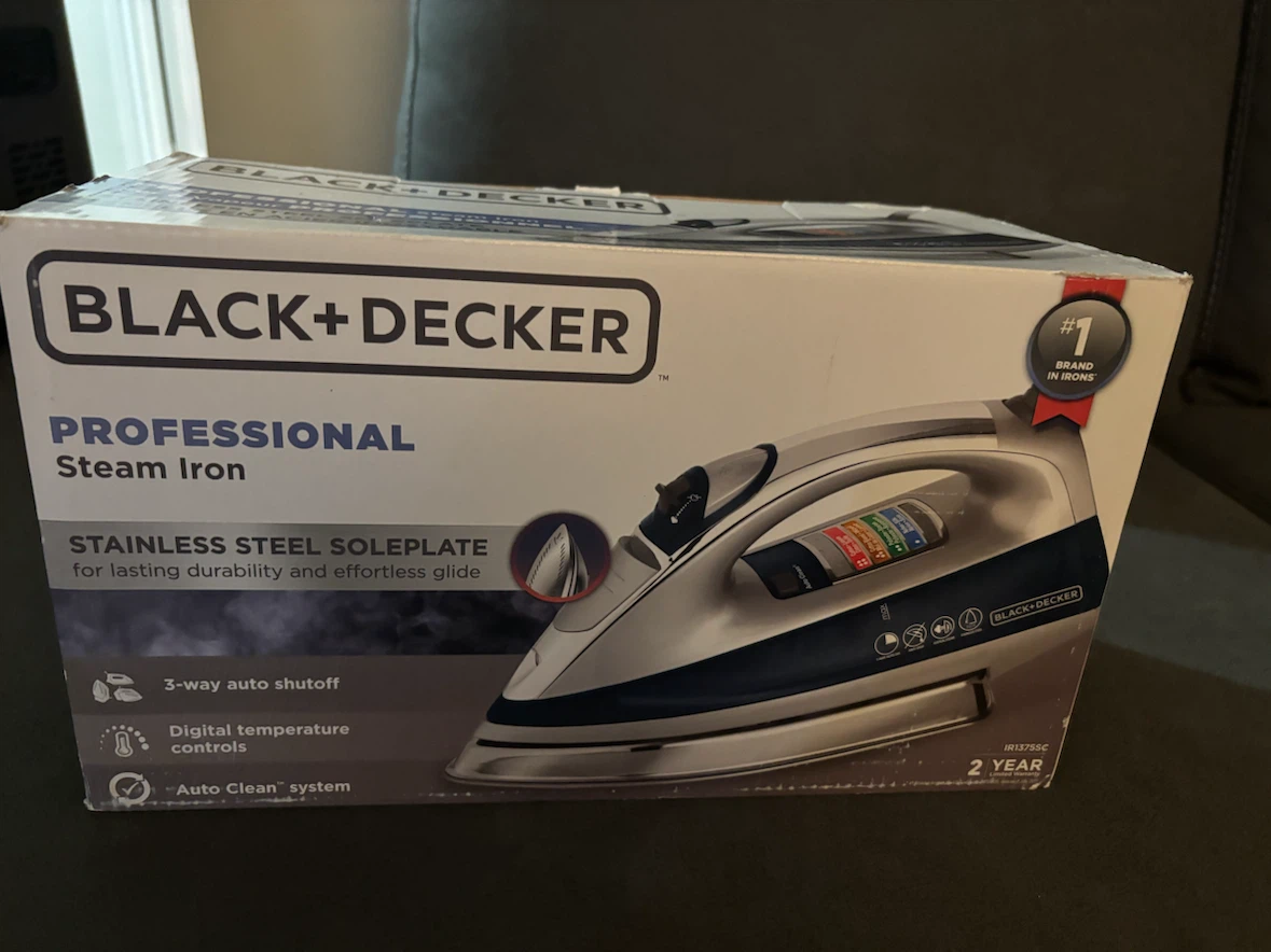Black+Decker Professional Steam Iron - photo 3