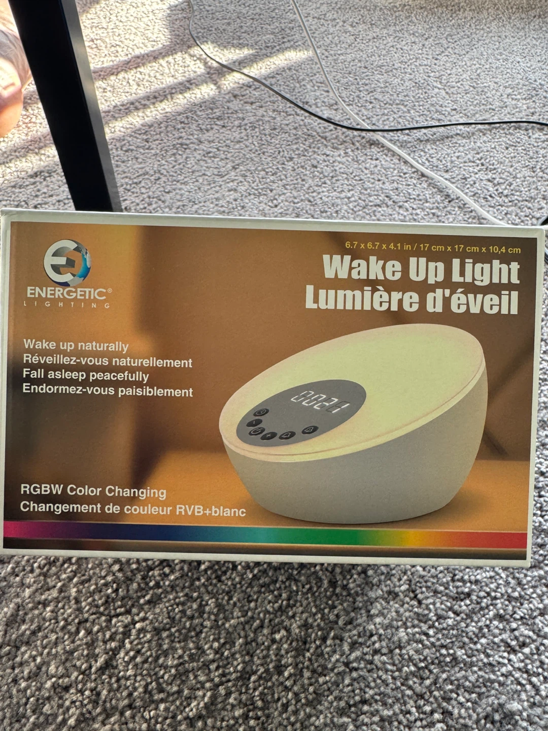 Energetic Lighting Wake Up Light