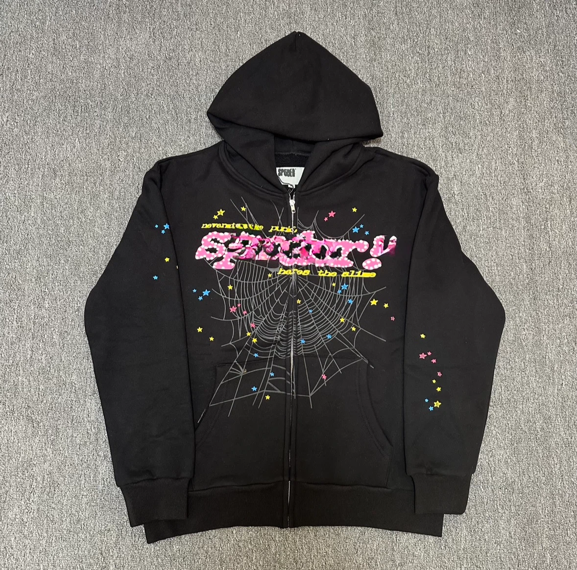 Black Pink designr zip up