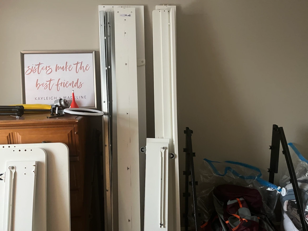 IKEA SLÄKT bed frame with pull-out bed and storage - photo 5
