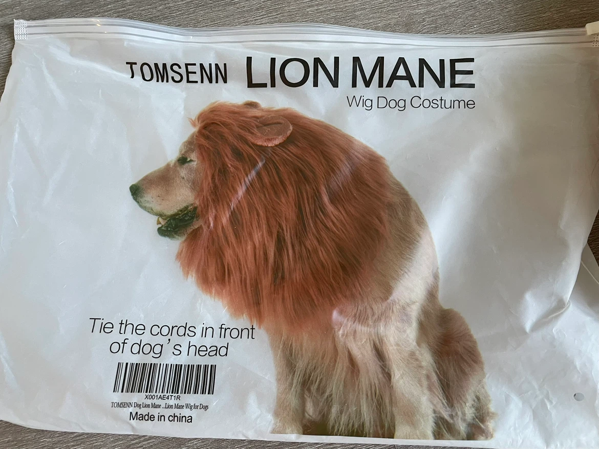 Lion Mane Dog Costume