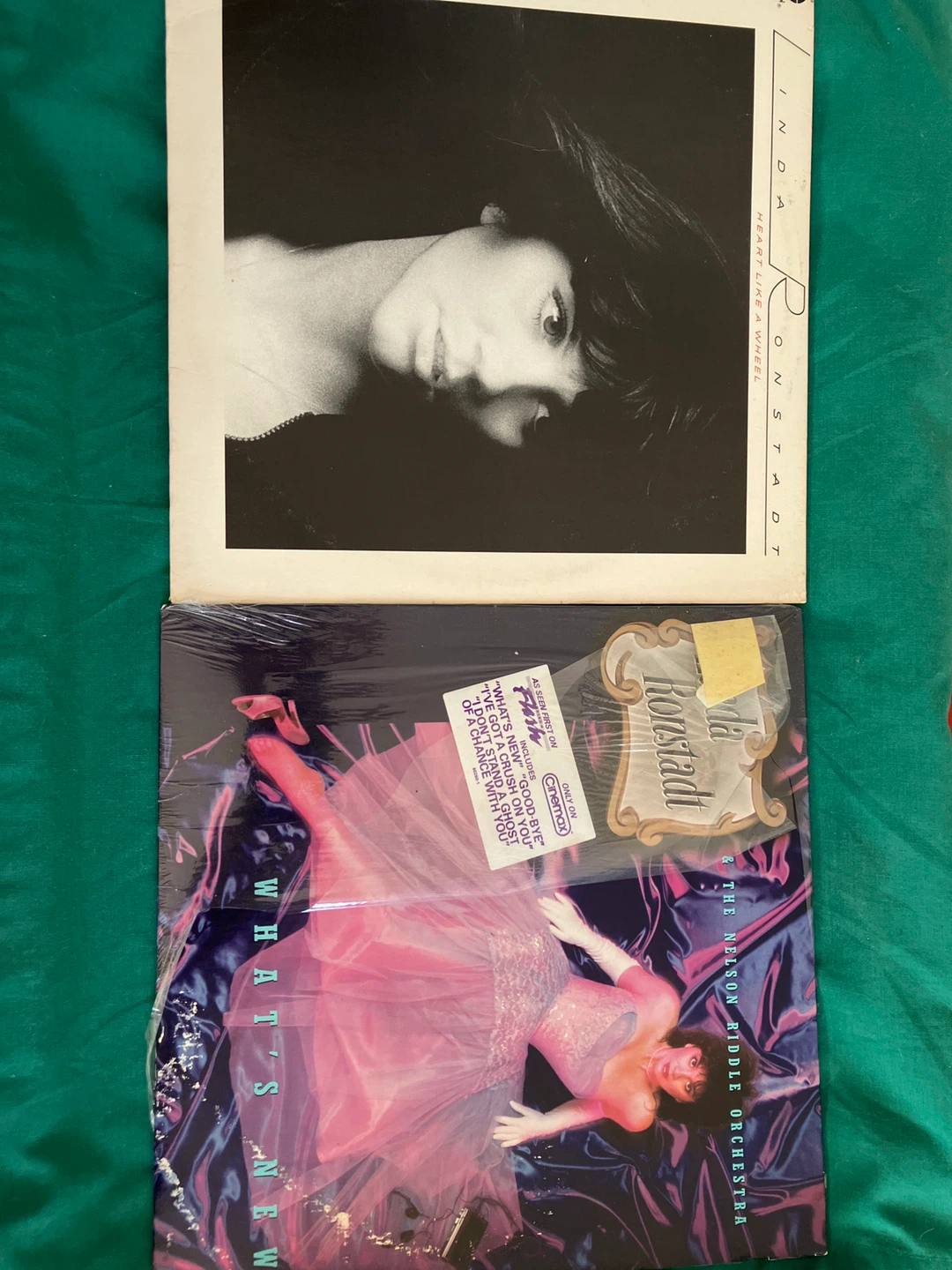 2 Linda Ronstadt Vinyl Records