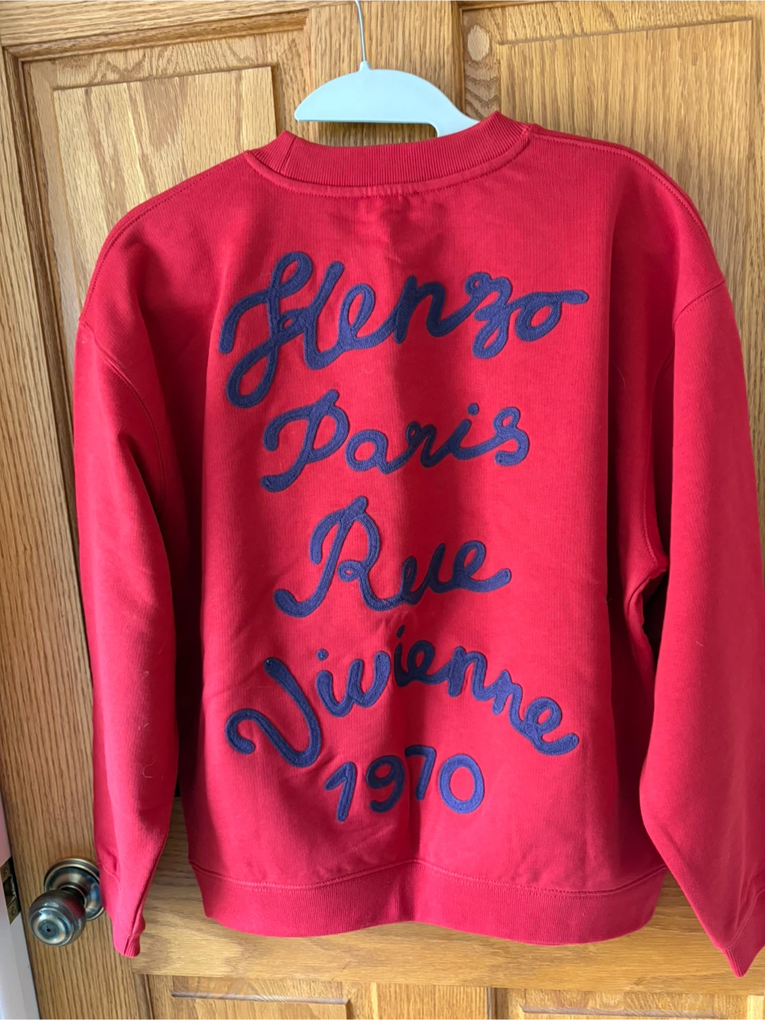 Kenzo Red Paris Sweatshirt - photo 2