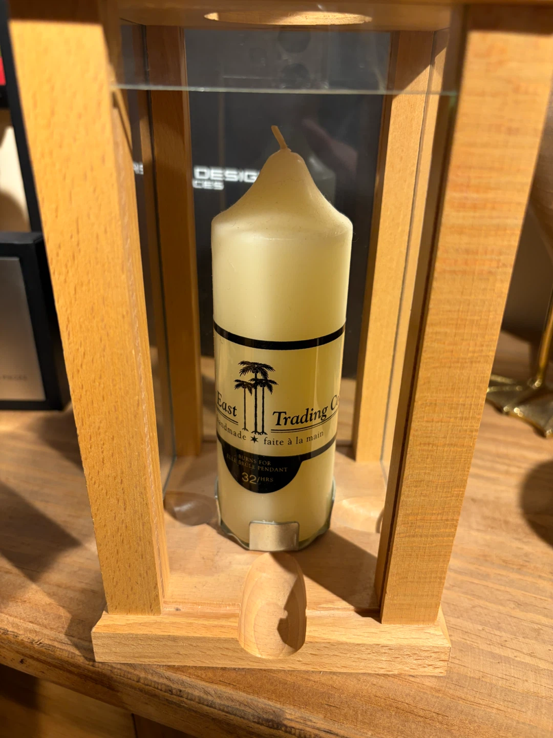 East Trading Co. Wooden Candle Lantern - photo 3