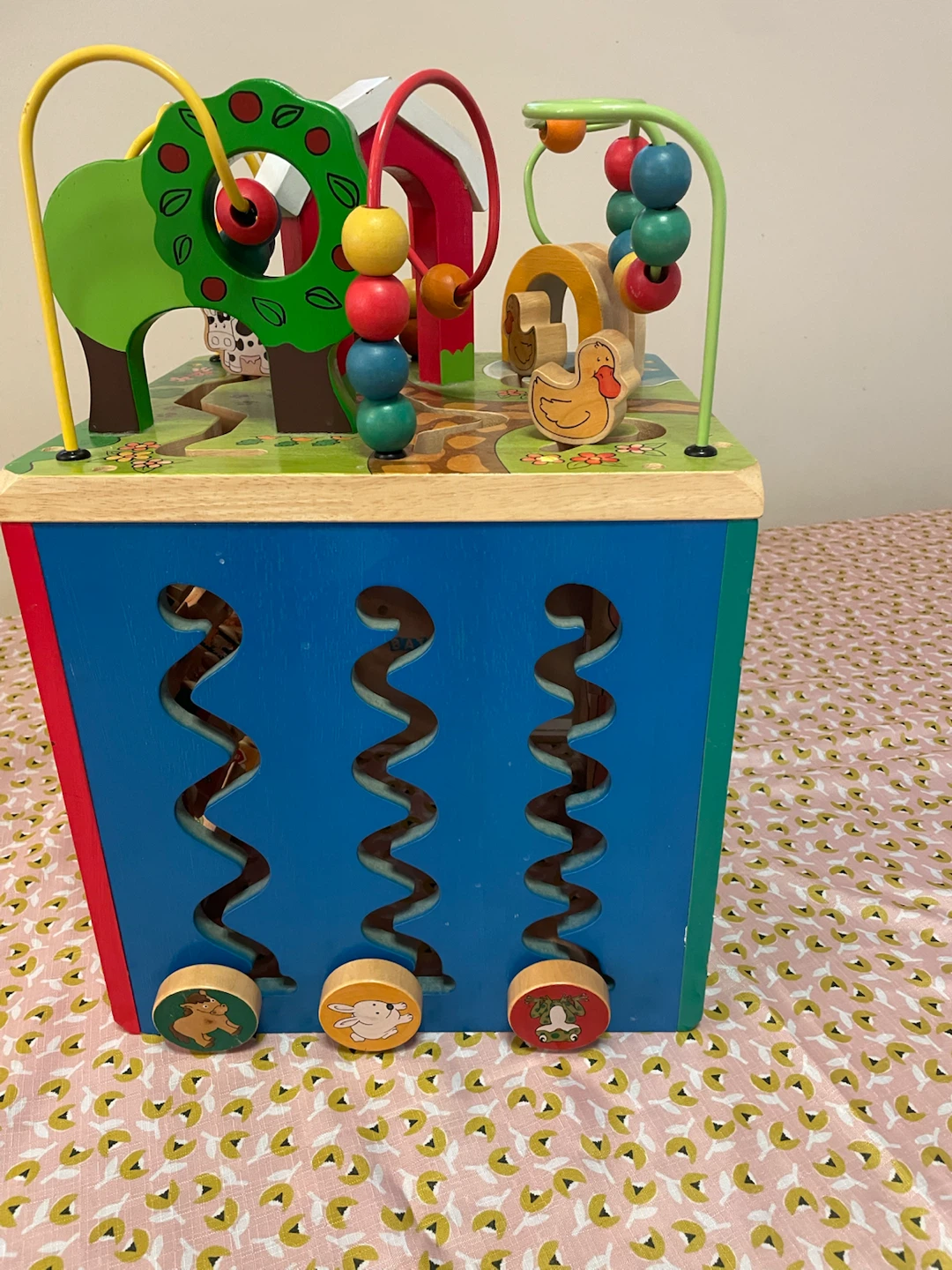 Wooden Activity Cube - photo 4