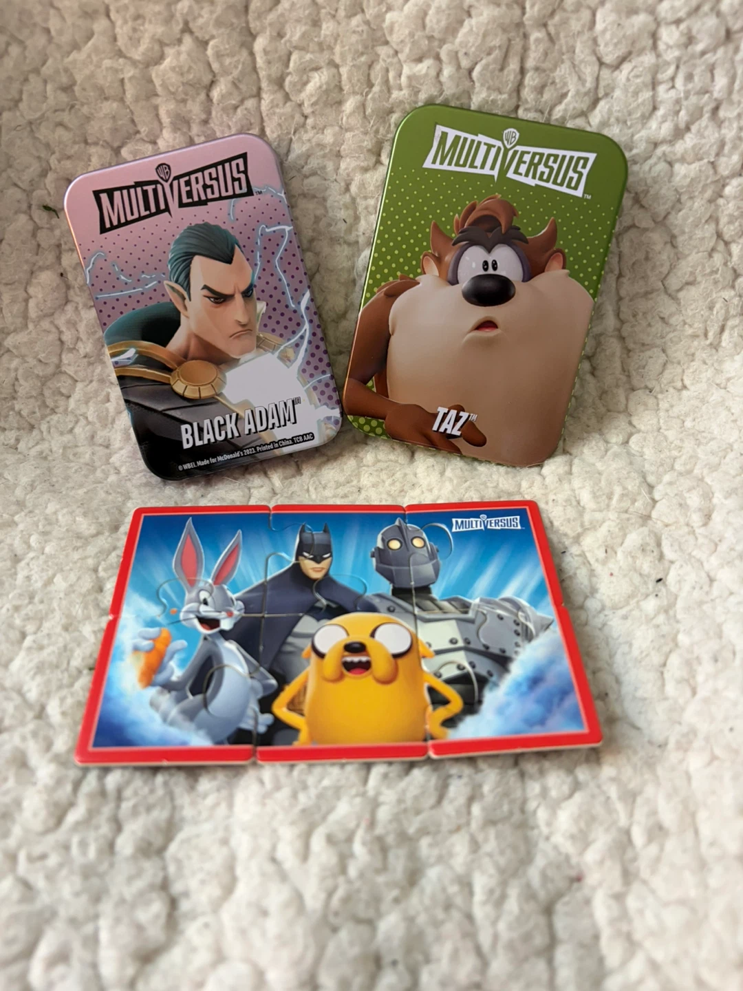 MultiVersus McDonald's Tins and Puzzle Set - photo 2