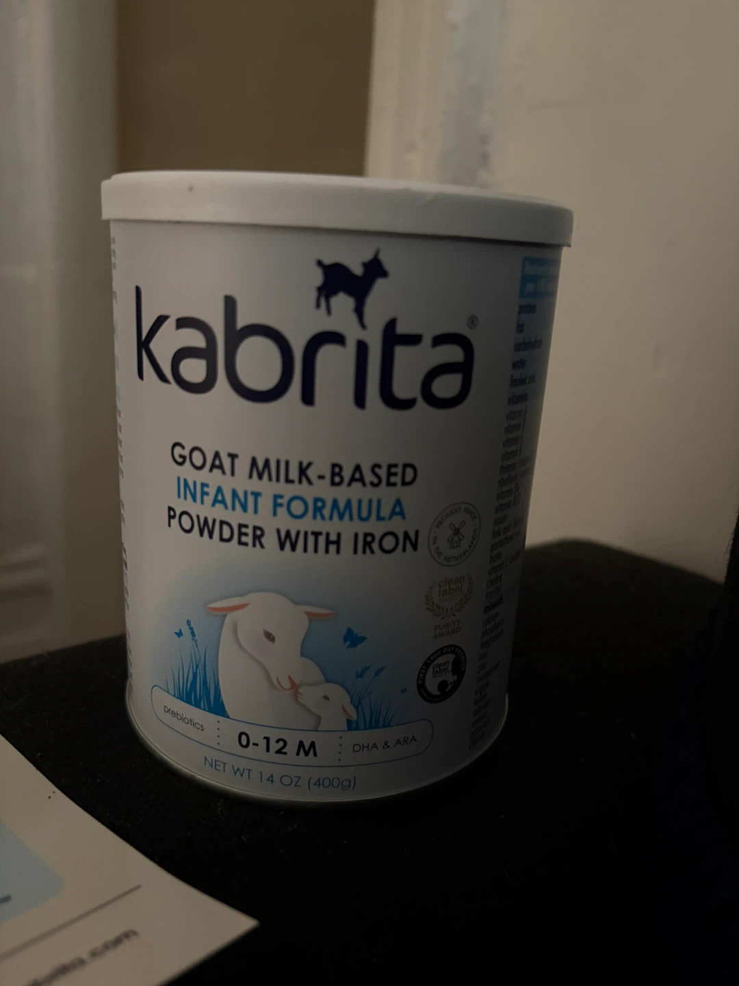 Kabrita Goat Milk-Based Infant Formula 14 oz