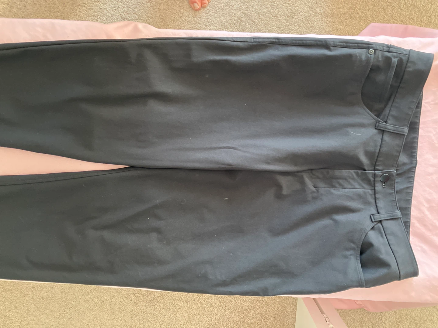 Lululemon -Black Slim Fit Trousers