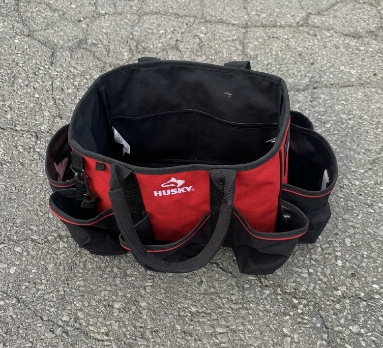 Husky 14-Inch Open Top Tool / Supply Bag - Good Condition
