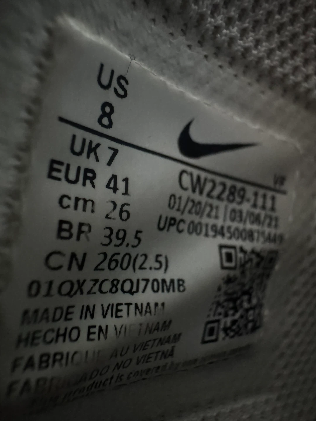 Nike Air Force 1 Mid White Size 8 US Women’s - photo 3