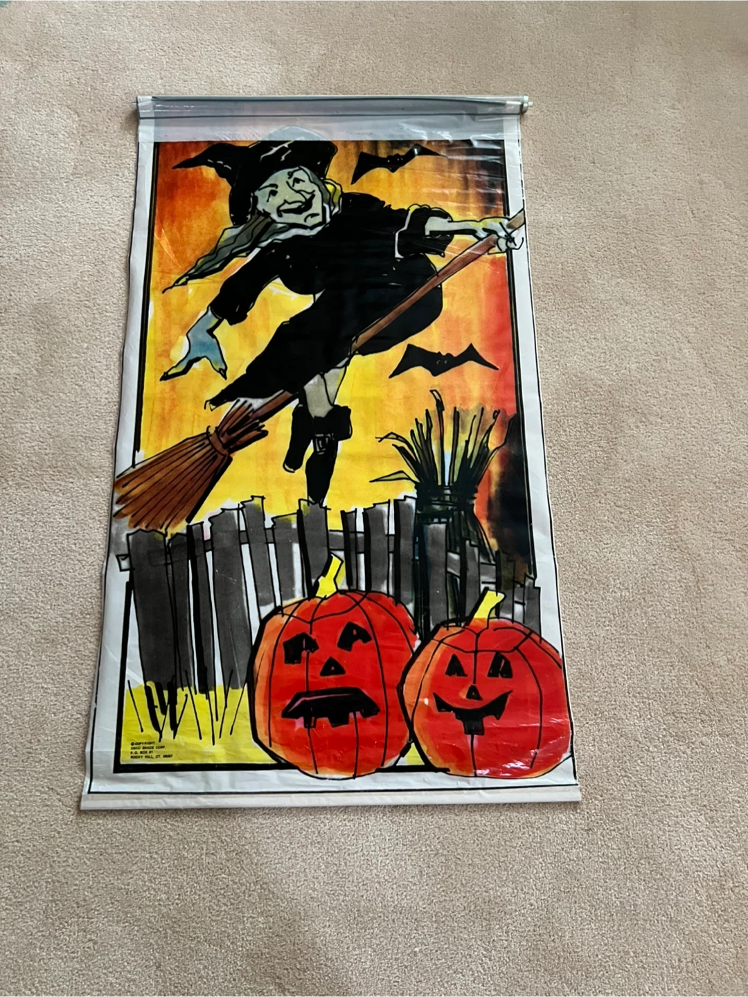 Halloween Witch Wall Hanging