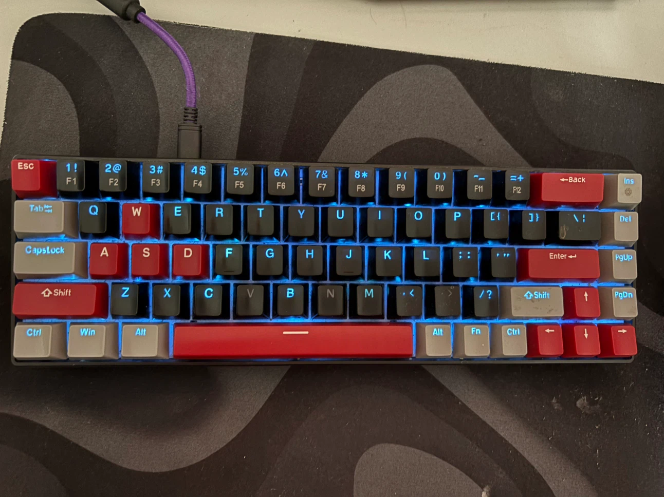 60% Mechanical Gaming Keyboard