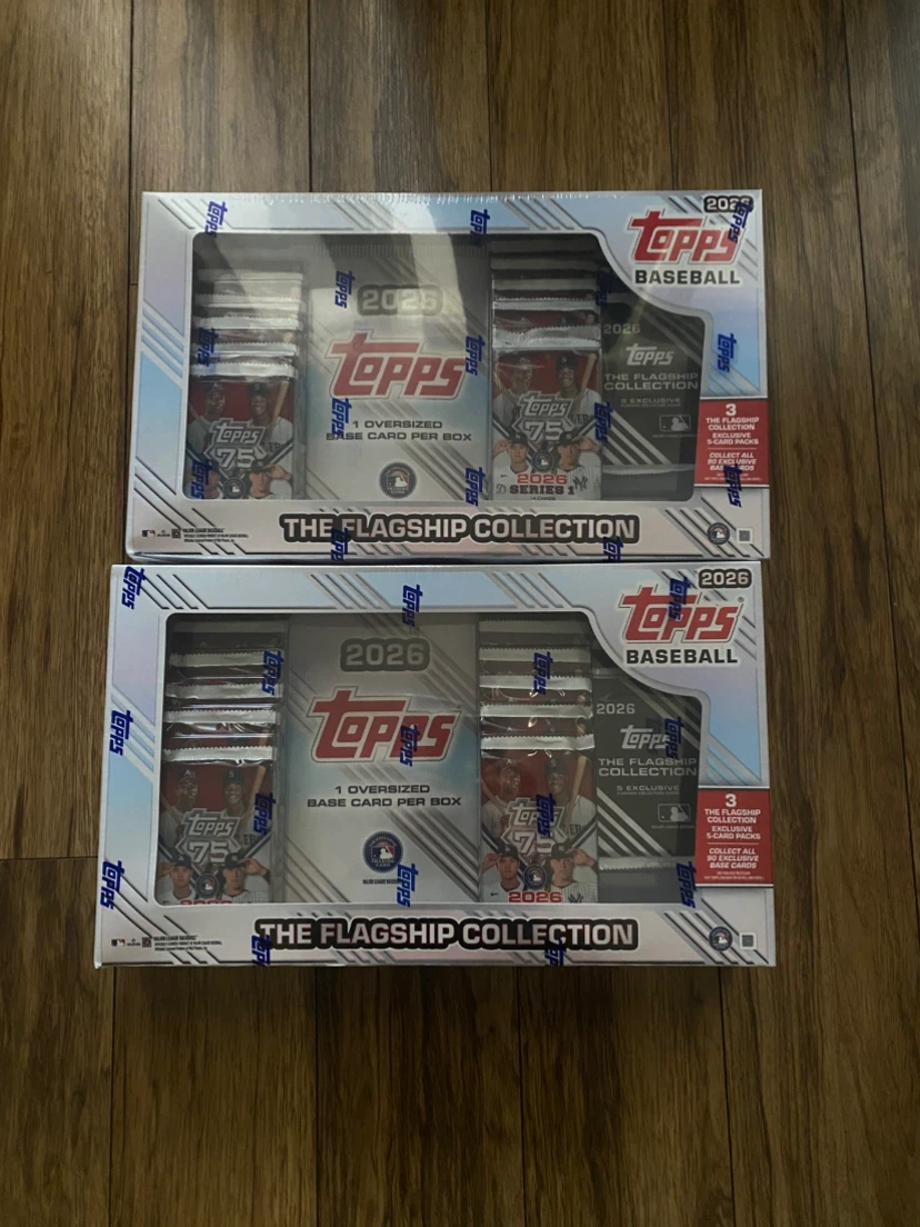 2026 Topps Baseball Flagship Collection Boxes