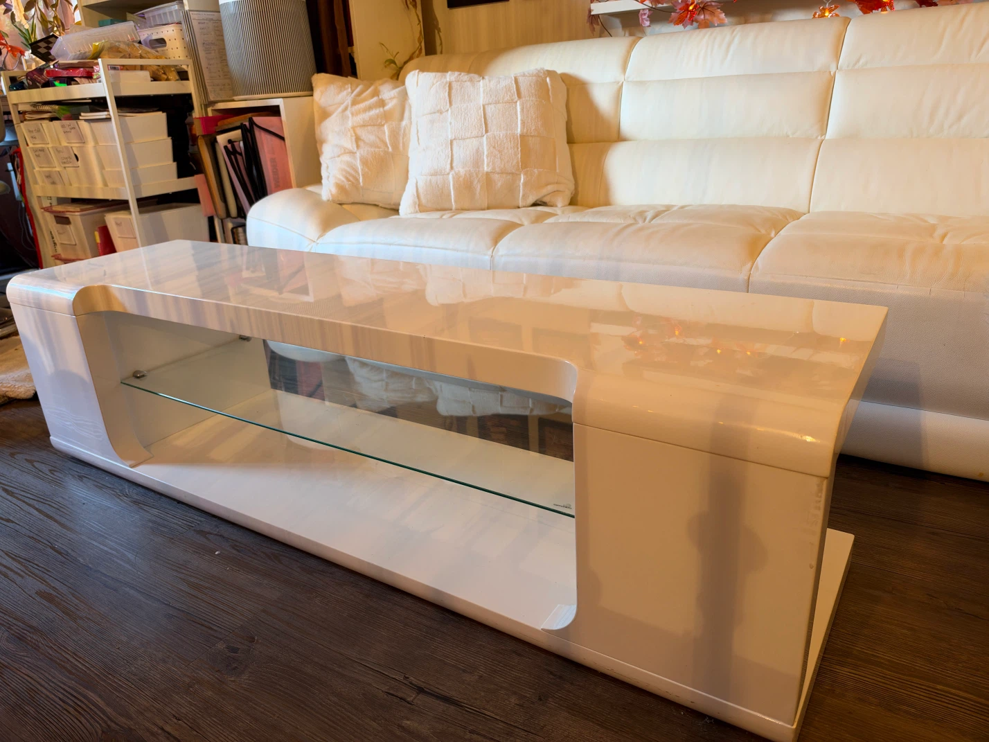 Modern White Gloss Coffee Table