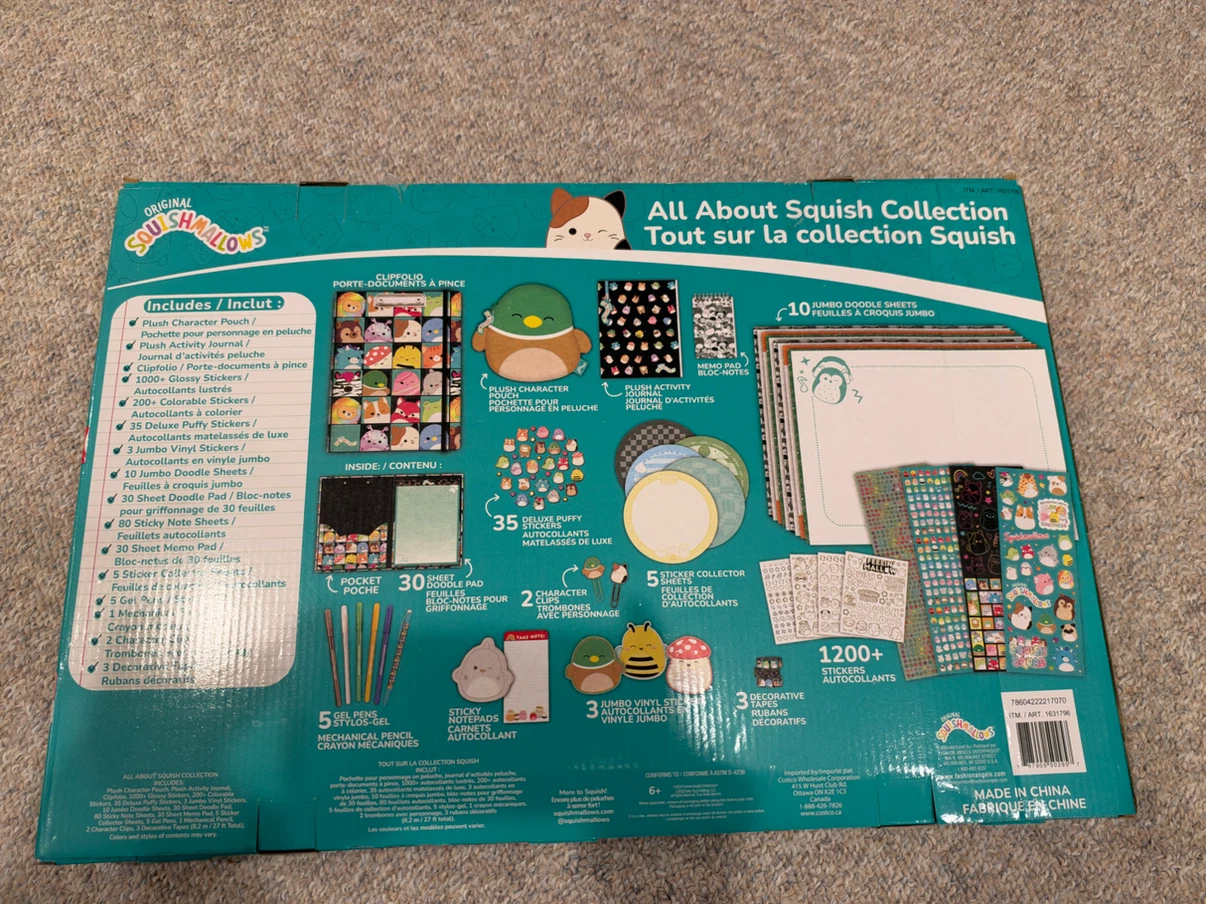 Squishmallows All About Squish Collection Stationery Set - photo 2