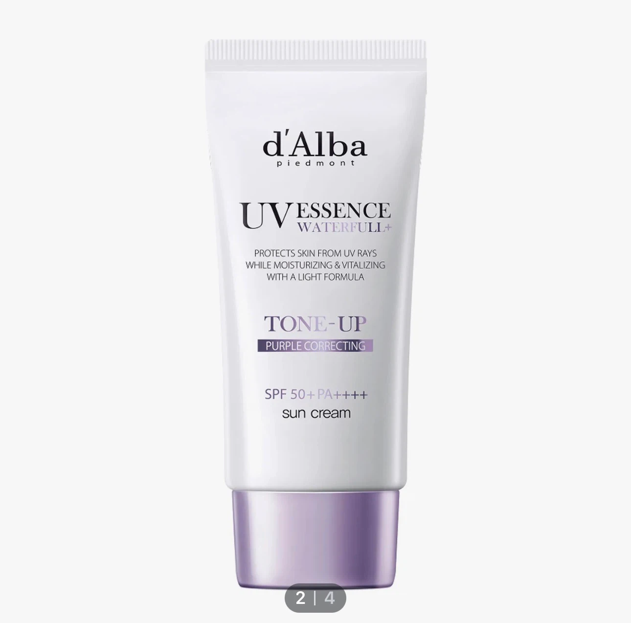 d'Alba UV Essence Waterfull+ Tone-Up Sun Cream - photo 2