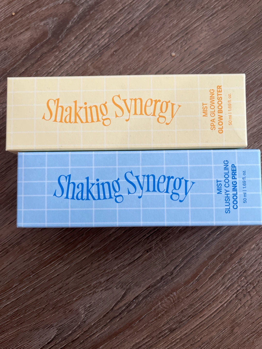 Set of 2 Shaking Synergy Facial Mists