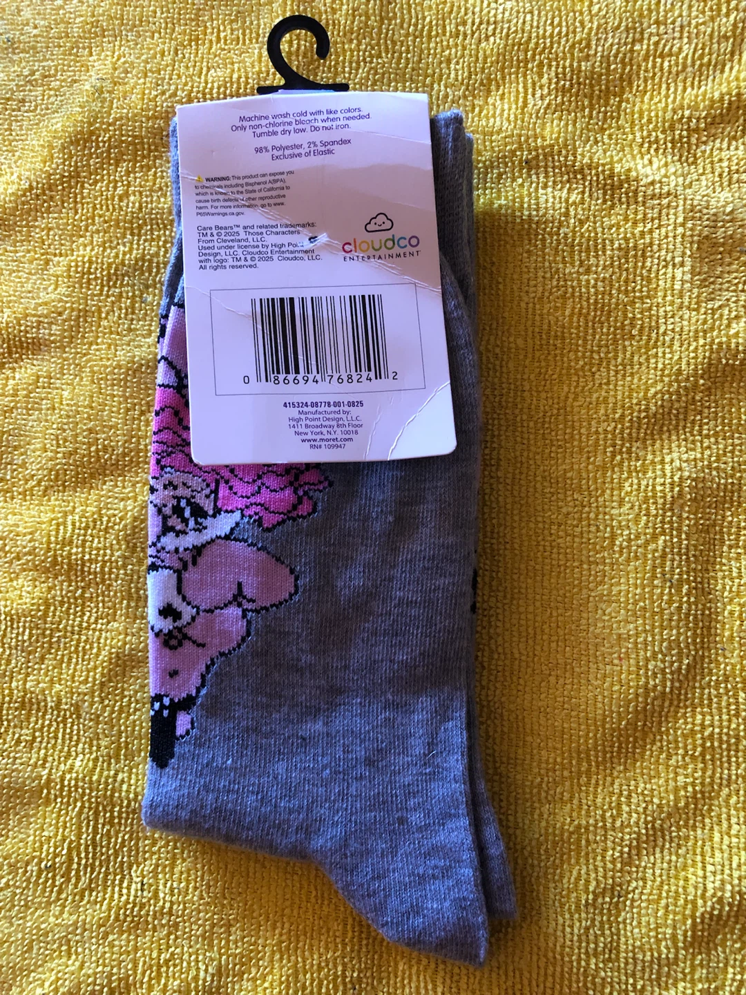 Care Bears Graphic Socks Gray - photo 5
