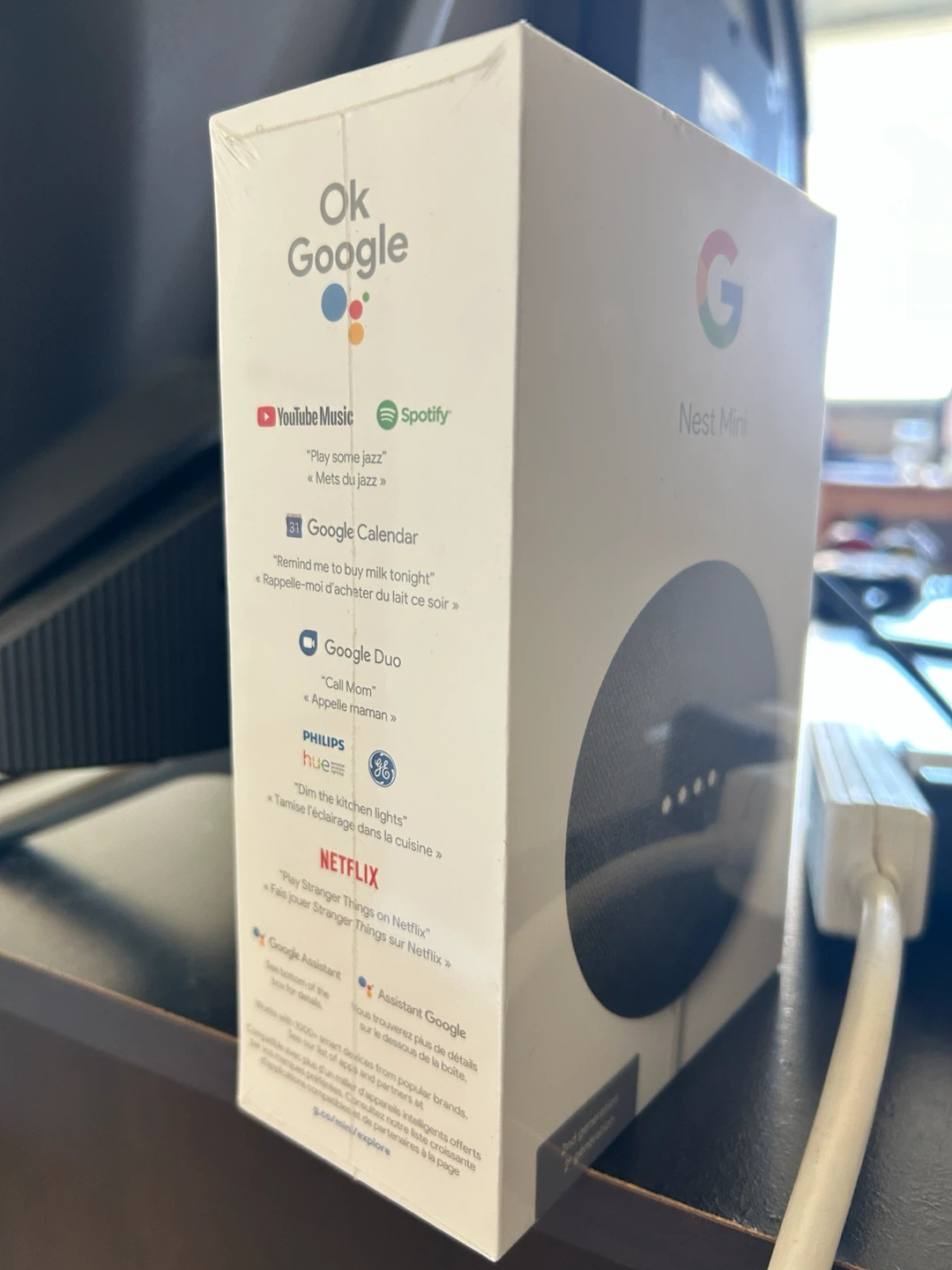 Google nest mini 2nd generation- sealed brand new - photo 2