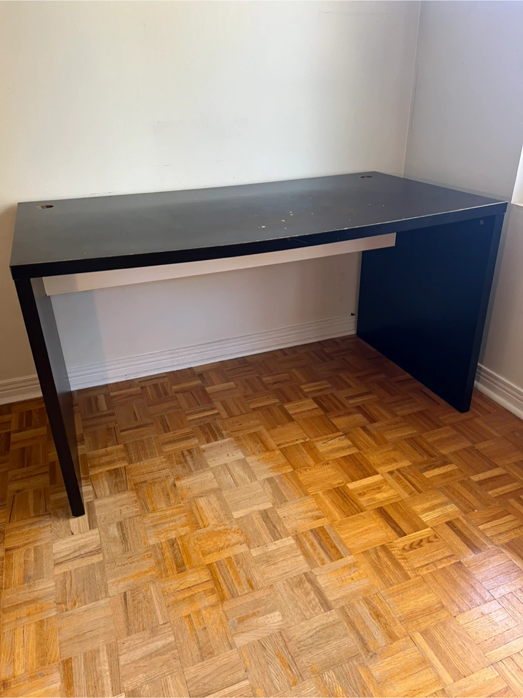 Used Black desk - photo 2