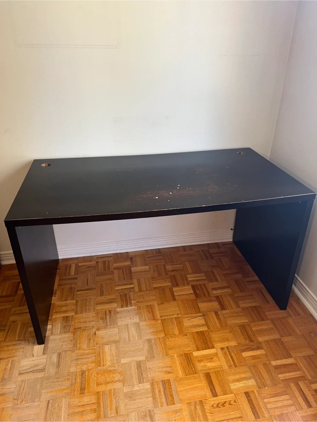 Used Black desk - photo 4